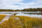 Private dock and Lonnie`s Pond